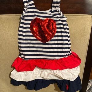 US Polo Assn dress 4T